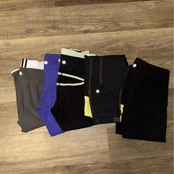 lululemon athletica Pants - 5 lululemon cropped leggings Size 6